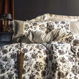 سرویس ملحفه و روتختی LYDIA ساتن ایسیمو ترک