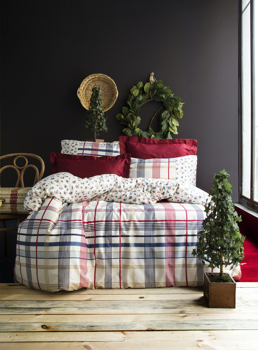 ست ملحفه و روتختی کاوری مدل TAYLOR ایسیمو ترک