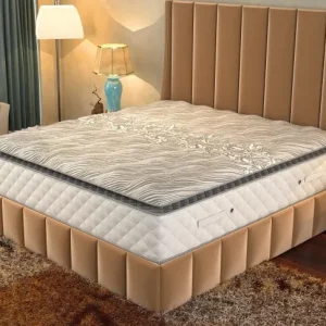 تشک پلاس 1 پددار طبی طرح فنری موجی vip کد 225