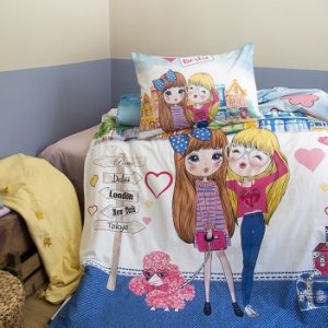 ست ملحفه و روتختی نوجوان BESTIE ایسیمو ترک
