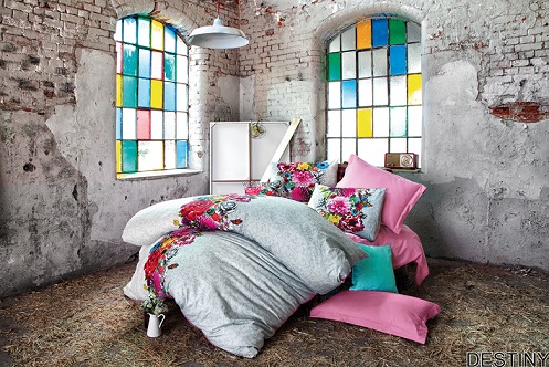 ست ملحفه و روتختی کاوری مدل DESTINY ایسیمو ترک