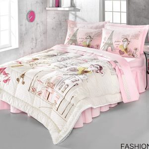 ست ملحفه و روتختی FASHION WEEK رانفورس ایسیمو ترک