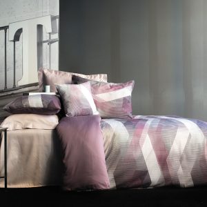 ست ملحفه و روتختی HELIX بنفش ایسیمو ترک