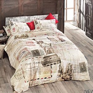 ست ملحفه و روتختی NEWYORK رانفورس ایسیمو ترک