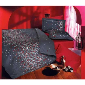 ست ملحفه و روتختی ساتن مل رز مدل پیاره PIYARE