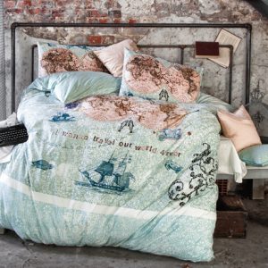 ست ملحفه و روتختی WORLD TRAVEL رانفورس ایسیمو ترک