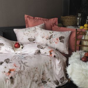 ست ملحفه و روتختی مدل MALAGORA ایسیمو ترک