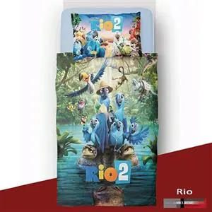 ست ملحفه و روتختی نوجوان رانفورس مل رز مدل ریو RIO