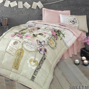 ست ملحفه و روتختی SWEET MEMORY رانفورس ایسیمو ترک