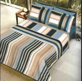 ست ملحفه و روتختی ساتن مل رز مدل بست BEST