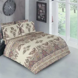 ست ملحفه و روتختی رانفورس مل رز مدل شارپ SHARP