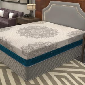 تشک 5 ستاره سوپرطبی ریباند پارچه گردباف تراکم سنگین طرح 5 گل